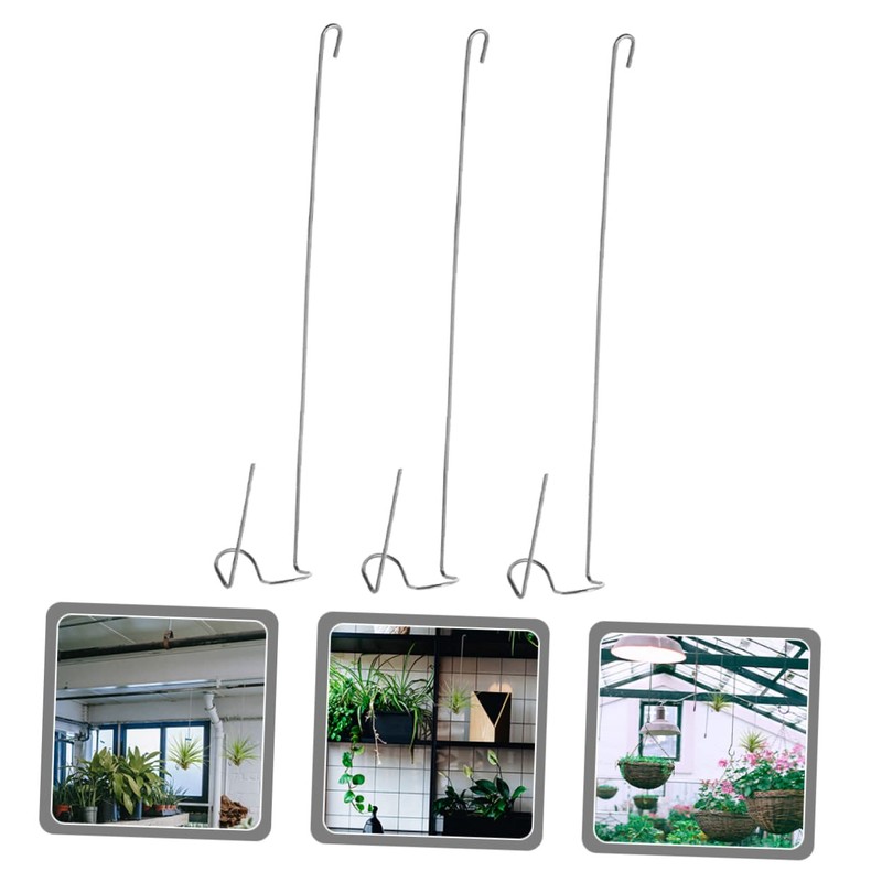 BESPORTBLE 3pcs Air Plant Holders Practical Tillandsia Hanging Hooks for