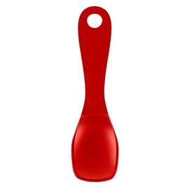 Pearl Metal C-1118 Aluminum Ice Cream Spoon, Red, Made in Japan