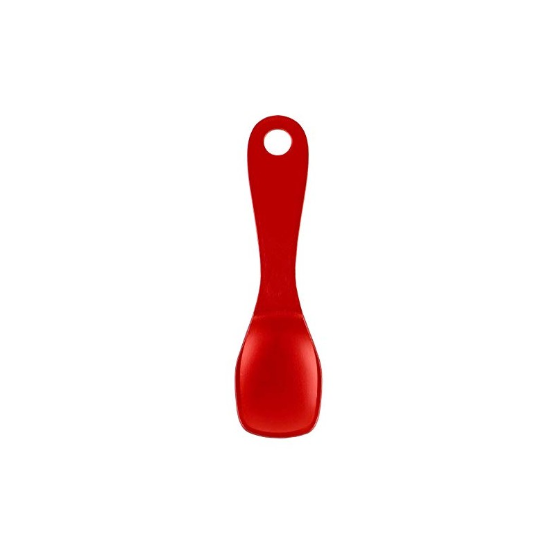 Pearl Metal C-1118 Aluminum Ice Cream Spoon, Red, Made in