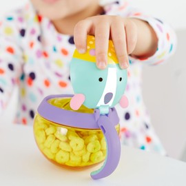 Skip Hop Baby Snack Container, Mealtime Snack Cup, Octopus