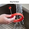 Nuwave Silicone Egg Rings, PFAS Free, Food-Grade, 4 Pcs, Non-Stick,