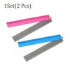 Kozelo 2pcs Folding Straight Ruler - [30cm] Foldable Angle Line