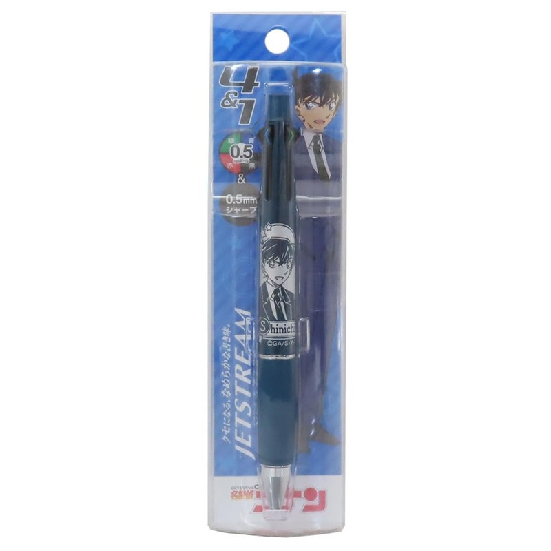Detective Conan [Mechanical Pen & Black Red Teal 4 Color