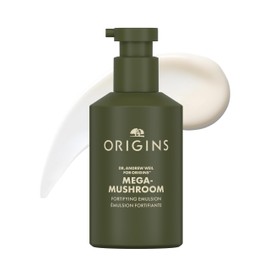 Origins Mega-Mushroom Lightweight Moisturizer | Hydrates, Visibly Reduces Redness & Strengthens Skin | With Reishi Mushroom, 3.4 Fl Oz