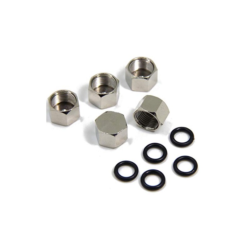 Ancable 5-Pack F Type Weather Caps Outside Waterproof Dustproof Cover