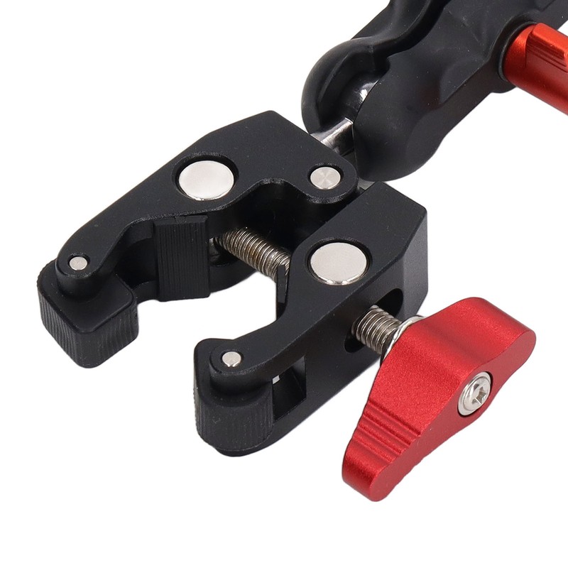 Camera Super Clamp Ball Head Crab Claw Clip Universal Monitor