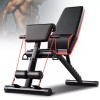 Foldable Incline Decline Adjustable Bench Full Body Workout Gym Weight