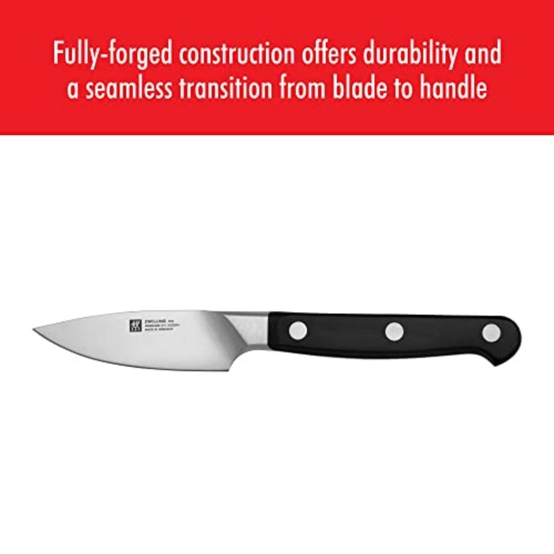 ZWILLING J.A. Henckels 3" Paring Knife, 3", Black