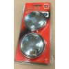 D&D 2PC CONVEX 360 CHROME BLIND SPOT WIDE ANGLE REAR
