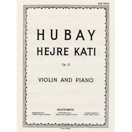 Jeno Hubay: Hejre Kati Op.32 (Violin/Piano)