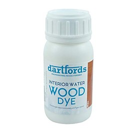 dartfords Interior Water Based Wood Dye - Yew, 230ml Bottle