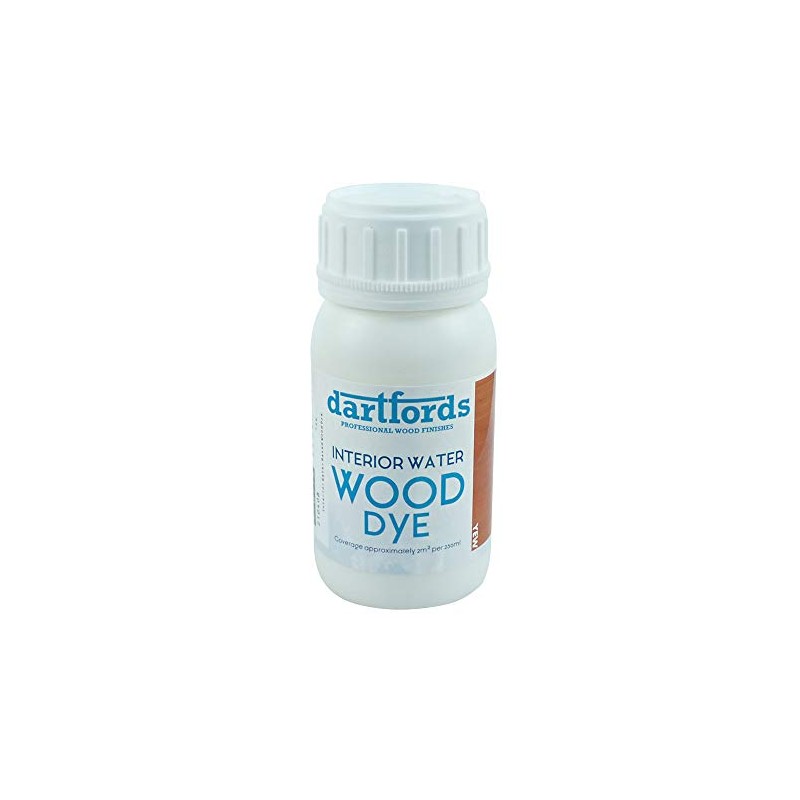 dartfords Interior Water Based Wood Dye - Yew, 230ml Bottle