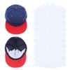 HJZHII 10Pcs Baseball Caps Inserts, Washable Hat Felt Shapers Flexible