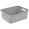STERILITE Cement Short Weave Basket, Multi