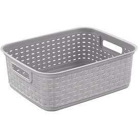 STERILITE Cement Short Weave Basket, Multi