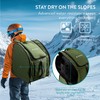 Navaris Ski Boot Bag - Padded Walking Boots Bag -