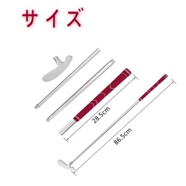 Golf Putter Left and Right Side Golf Putter Aluminum Alloy Golf Putter Adjustable Vanow Removable