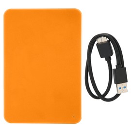 External Hard Drive HDD USB 3.0 Plug and Play Mobile Hard Disk Drive for Many DevicesOrange 320GB
