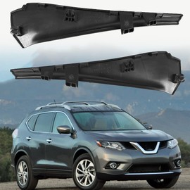 1 Pair Windshield Wiper Side Cowl Extension Trim Fender Cover Front Left and Right Side Fits for 2014-2020 Nissan Rogue 66895-4CL0A 66895-4BA1A 66894-4CL0A 66894-4BA1A