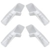 4 Pcs Rv Gutter Spouts, RV Rain Gutter Nozzles RV