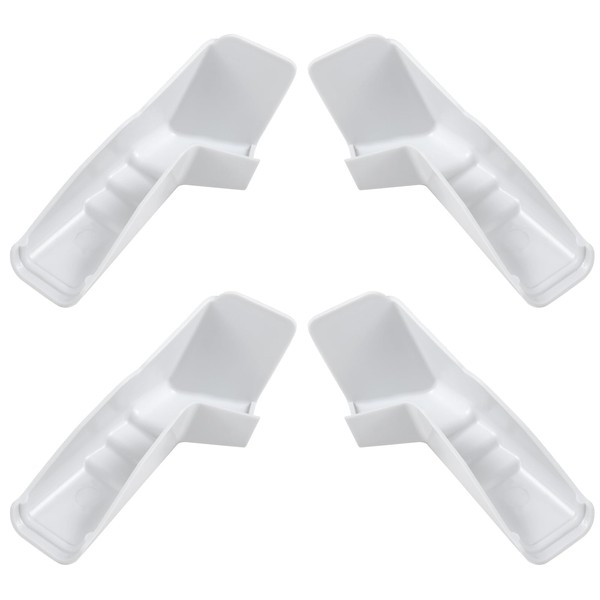 4 Pcs Rv Gutter Spouts, RV Rain Gutter Nozzles RV