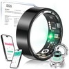 Lozltx Smart Ring 2025【JZ5.0 Chip】 Smart Ring Fitness Ring 【Military
