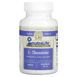 Nutra Life L L Theanine 200mg 60 capsules Theanine, 1 unit, 60 tablets / 뉴트라라이프 엘 L 테아닌 200mg 60캡슐 Theanine, 1개, 60정