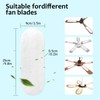 Niifawh 15pcs Ceiling Fan Filters for Blades Easy-Stick Strong Fixity