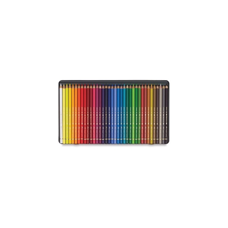 Faber-Castell 110036 Artist Colouring Pencil, 36 Metal Case (1, 36