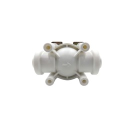 GREDIA 1/4" DC 12V Solenoid Valve N/C Normally Closed Water Inlet Flow Switch