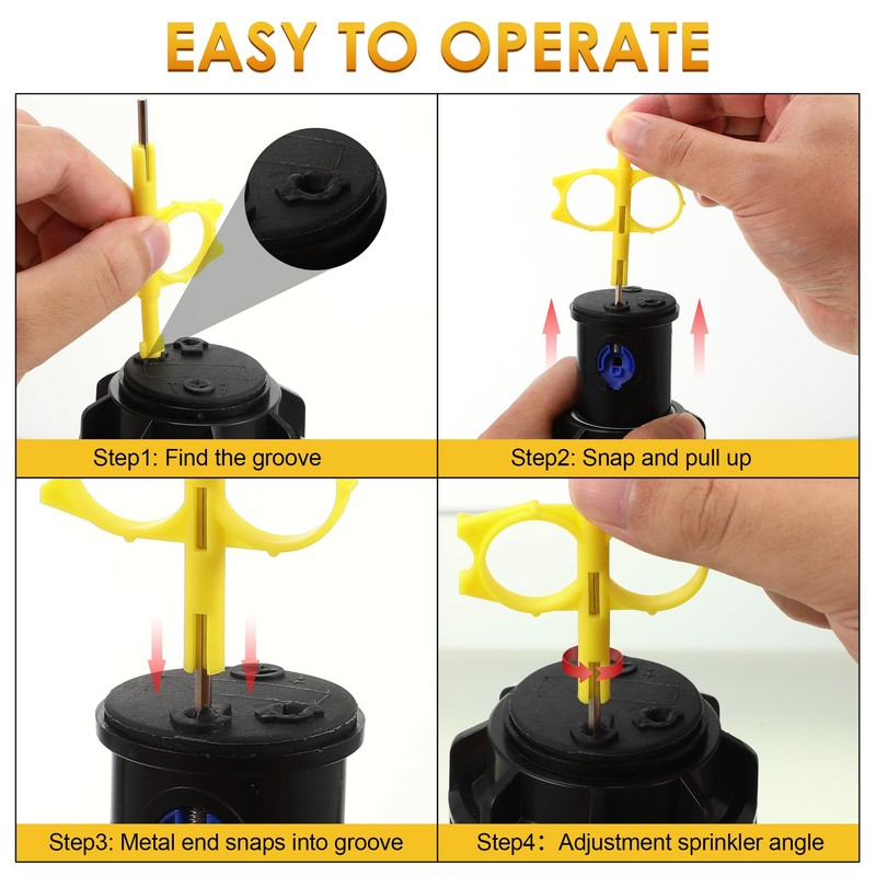 Gulfmew 5 Pack Rotary Sprinkler Tool Compatible with Hunter PGP