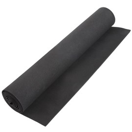 CABODYALS 1.2M 2MM Thick Black Eva Foam Roll 3D Embroidery Puffy Sheets Rectangle Foam Boards Paper Core Baking Poster Lightweight Sheet for Presentation Wedding Decor Project Diy Art Craft