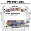 Rerteryuro Rollator Walker with Seat Cover Walker Accessories Boho Flower