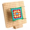Crochet Board, Wooden Block Board, Sewing Tools, Crochet for Beginners,