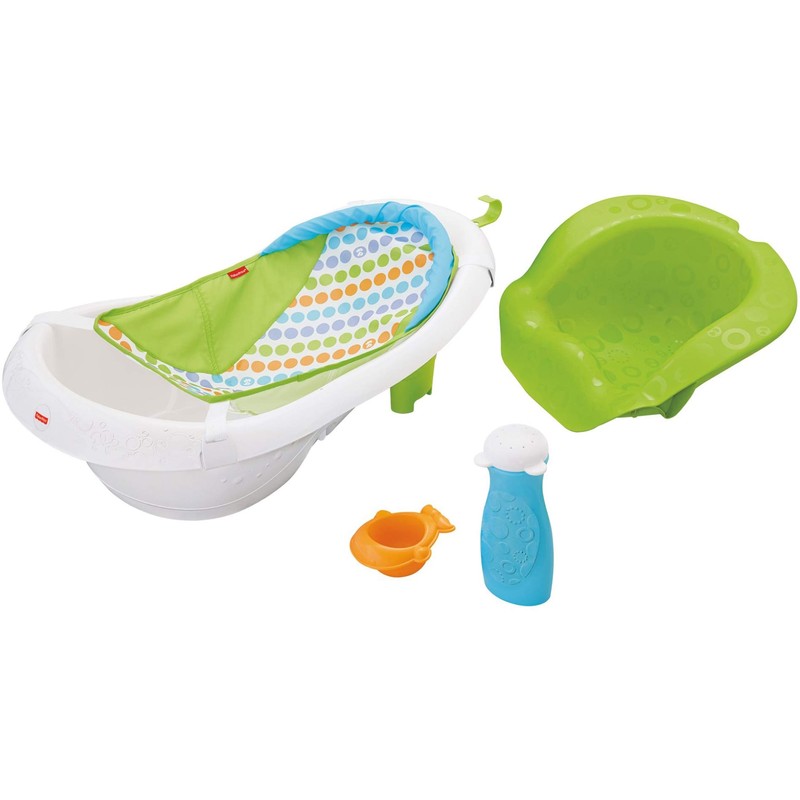 Fisher-Price 4-in-1 Sling 'n Seat Tub, Green (FBM94)