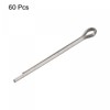 sourcing map Split Cotter Pin, 2mm x 30mm Stainless Steel