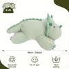 KOWSI® Microwavable & 2 LB Weighted Stuffed Triceratops Animals Plush