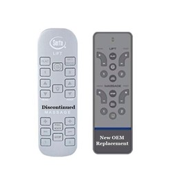 RC-WM-E02 Replacement Remote Compatible with Serta Siganture Adjustable Beds (New Grey Version- See Pics)