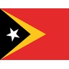 AGDeko® Blechschild Osttimors Flag Fahne Flagge of East Timor Größe