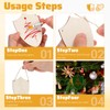 NUOBESTY 20pcs Unfinished Wooden Shield Cutouts for DIY Wood Projects