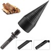 Wood Splitter Screw Cone, 32 mm Drill Cone Wood Splitter,