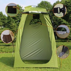 Pop Up Shower Tent Toilet Changing Room Quick Opening Camping Tent Shelter j