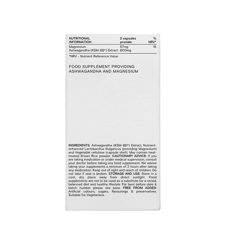 Wild Nutrition KSM-66 Ashwagandha Plus 60 Capsules