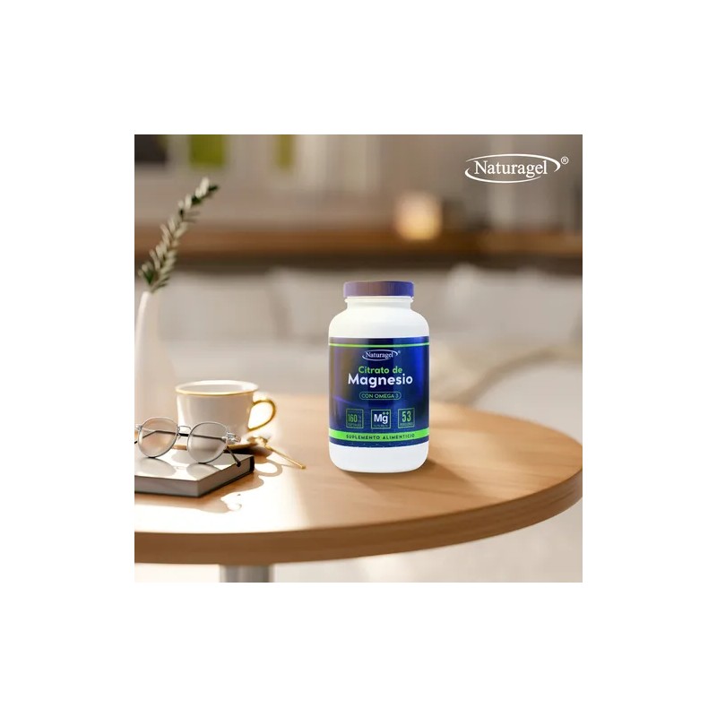 Citrato De Magnesio + Omega 3 | 160 Cápsulas |