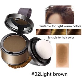 Hairline Sombra en Polvo, Raíz en polvo para el Cabello, Cubre Rápidamente el Contorno del Cabello Sombra, Polvo para Contorno Cabello a Prueba de Sud