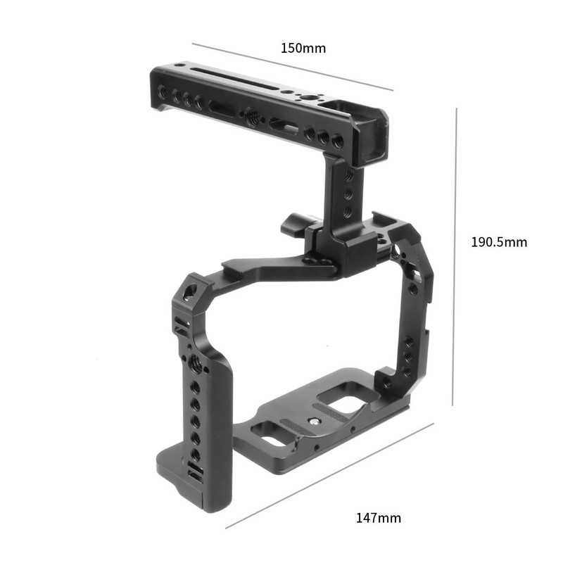 CS PRIORITY Full DSL Camera Cage with Handle Grip Rig