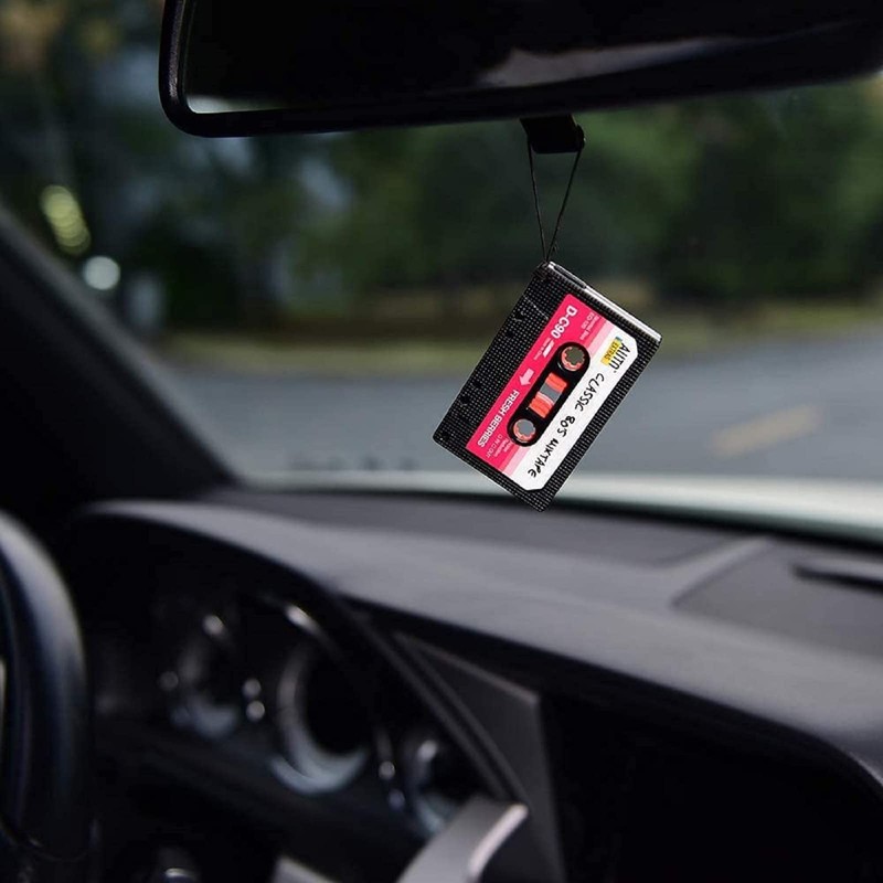 Retro Cassette Tape Car Air Freshener