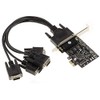 Kalea Informatique PCI Express Card (PCIE) RS232 Series 4 Ports