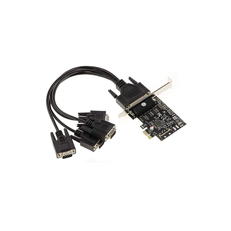 Kalea Informatique PCI Express Card (PCIE) RS232 Series 4 Ports