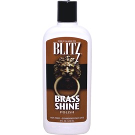 Blitz 20636 2-Pack Brass Shine Liquid Polish